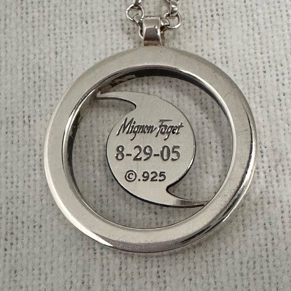Hurricane Katrina 20 years later - Mignon Faget - Retired Commemorative Pendant